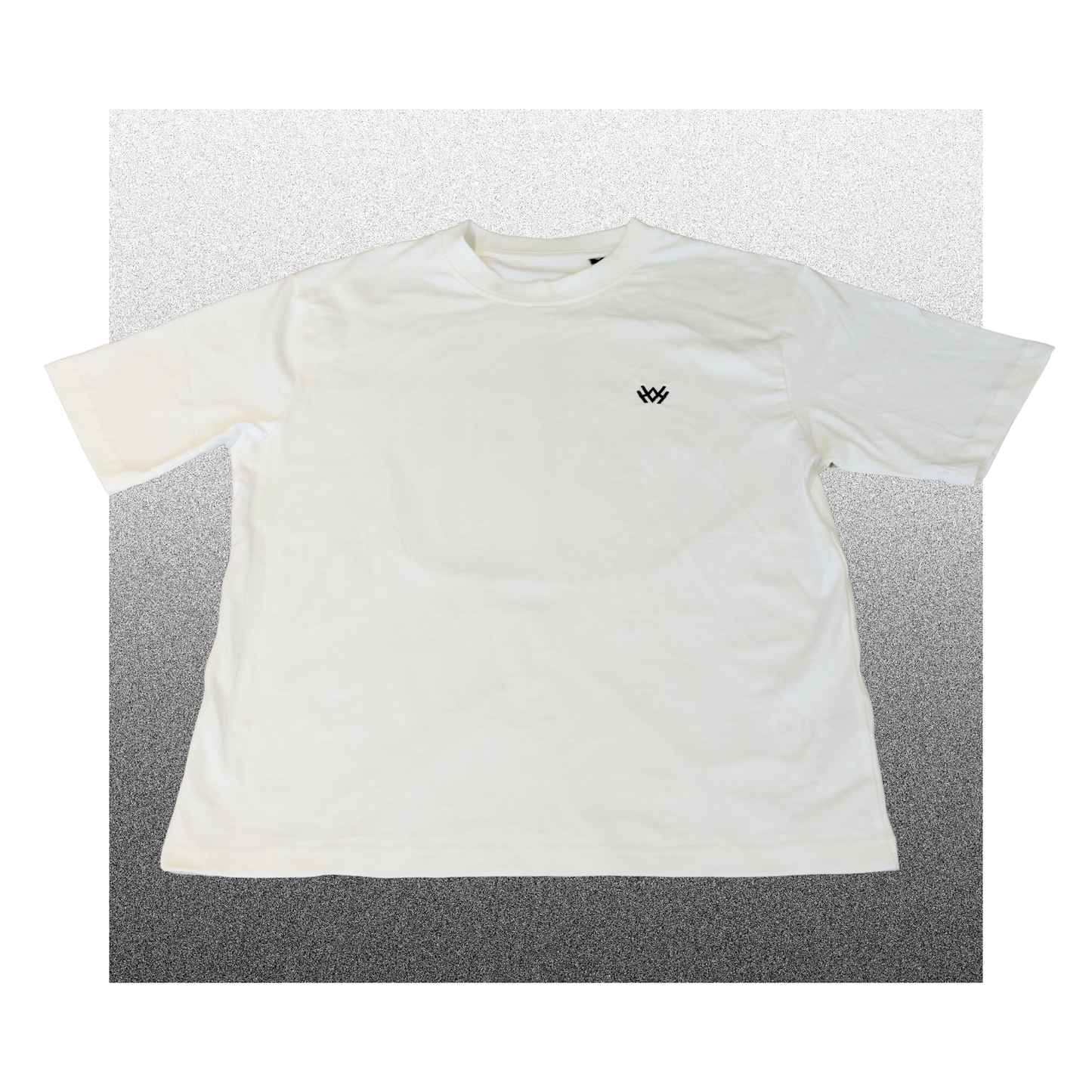 OVERSIZED WHITE HARDWOODHOLDS T-SHIRT