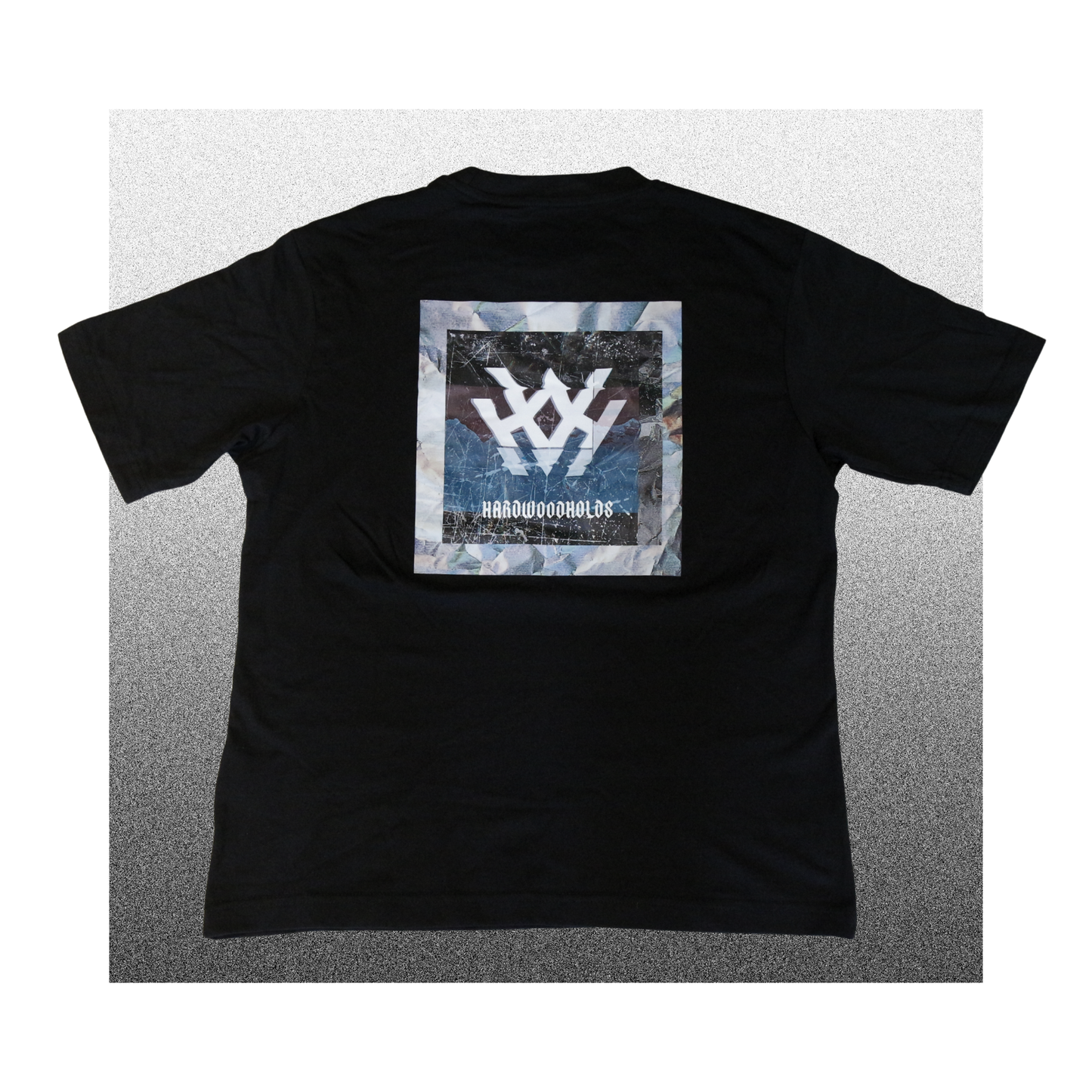OVERSIZED BLACK HARDWOODHOLDS T-SHIRT