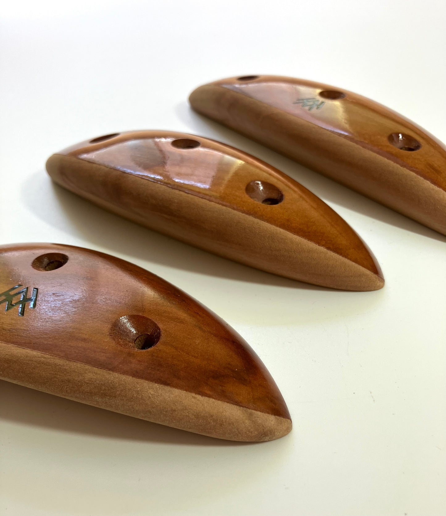 Swiss pear wood crimp rails
