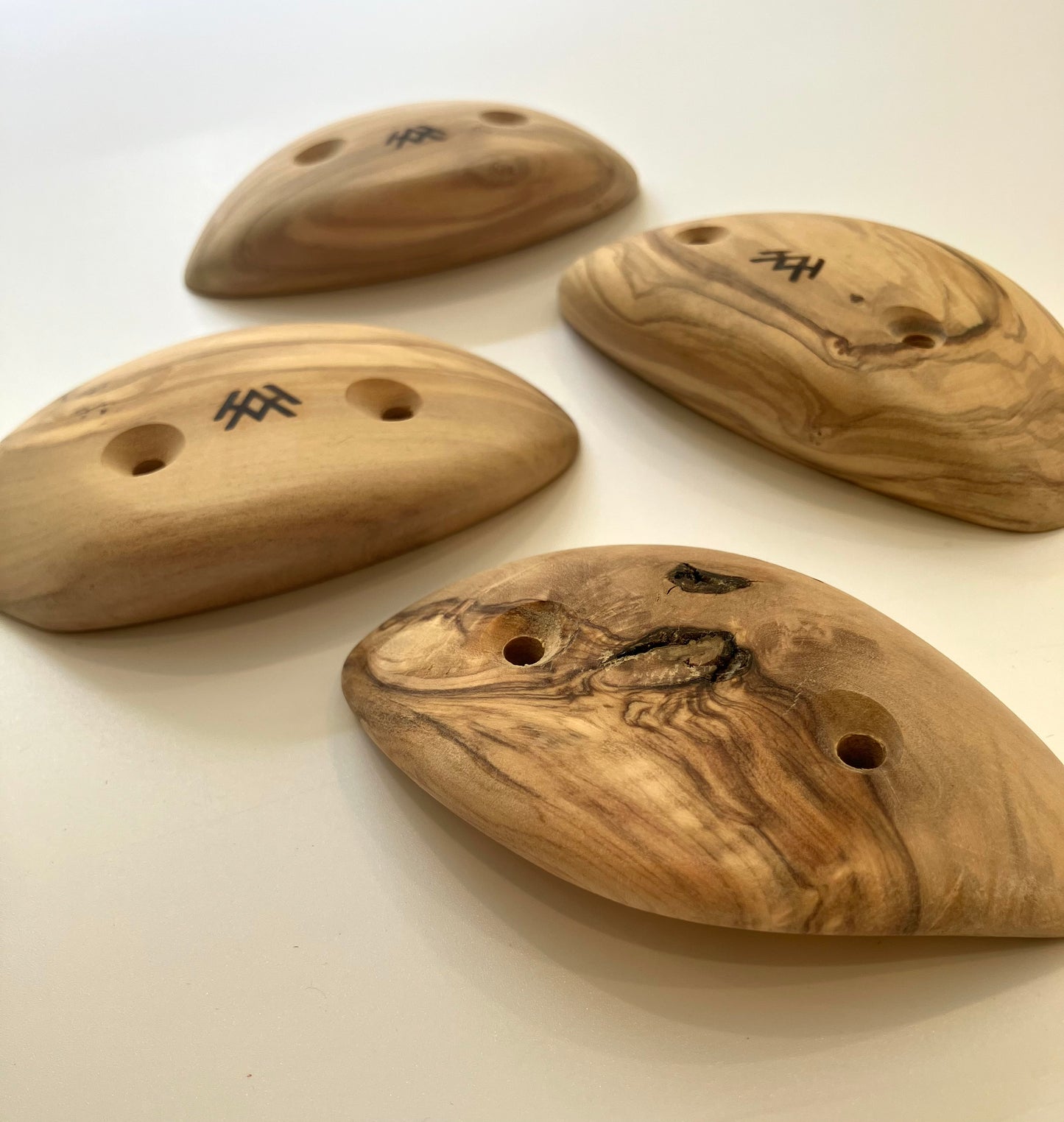 Olive wood crimps 3